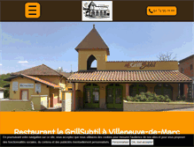 Tablet Screenshot of legrillsubtil.com